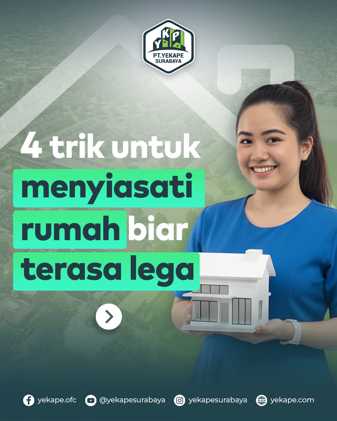Eco Wonosakti Surabaya: Rumah Mungil Modern di Rungkut, Surabaya Timur dengan Harga Terjangkau. Mulai dari 600 Jutaan