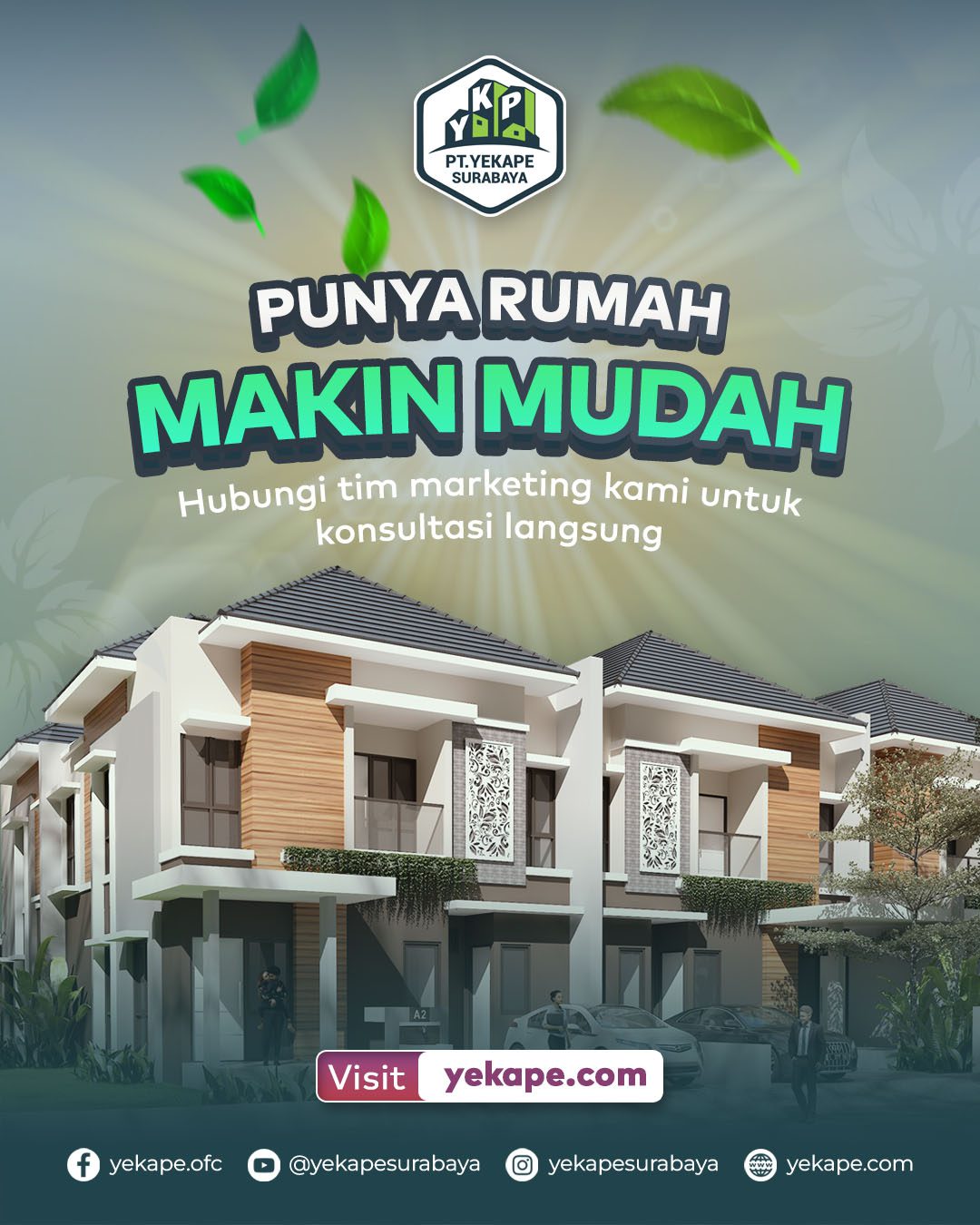 Makin Mudah Memiliki Rumah Impian di Perumahan PT Yekape Surabaya yang Ramah Lingkungan dan Terjangkau