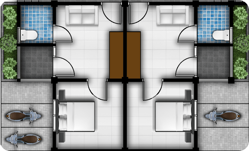 Denah Tipe Apartemen
